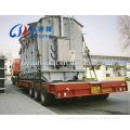 heavy cargo transportation hydraulic steering lightweight semi trailer on sale with low platform